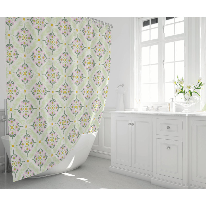 Eden Ultra-Thin Lightweight Shower Curtain, Ivory