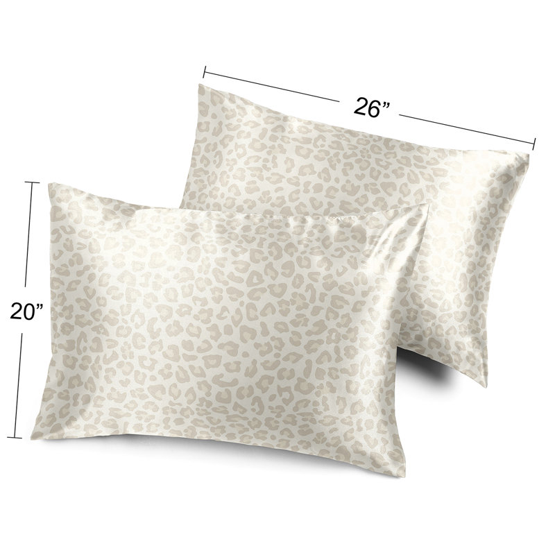 Satin Animal Print - Set of 2