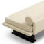 Banc simple, banc de repos, base en métal à longues bandes-110441678-130715215
