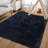 Large Navy Blue Washable Shag Area Rugs Non-Slip Fluffy Shag Plush Fuzzy Shaggy Rug for Living Room, Bedroom, Home Decor-1861915676