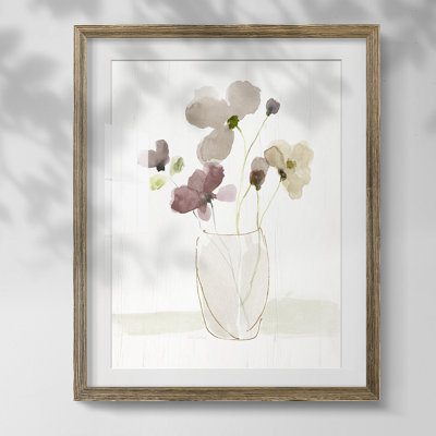 «Zen Shapes I», reproduction encadrée