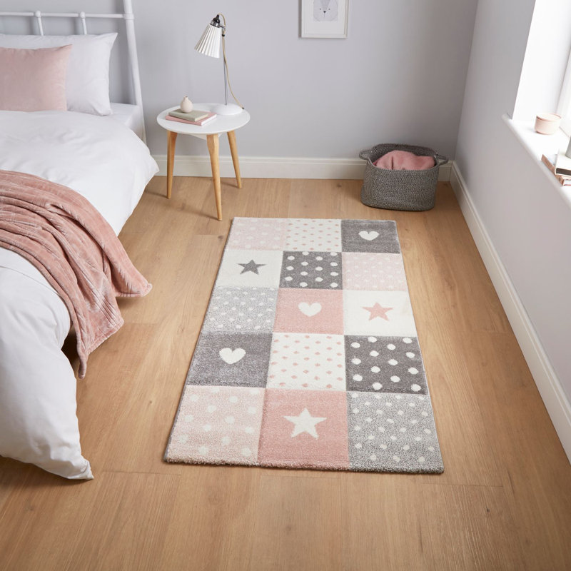 Dalke Pink Area Rug