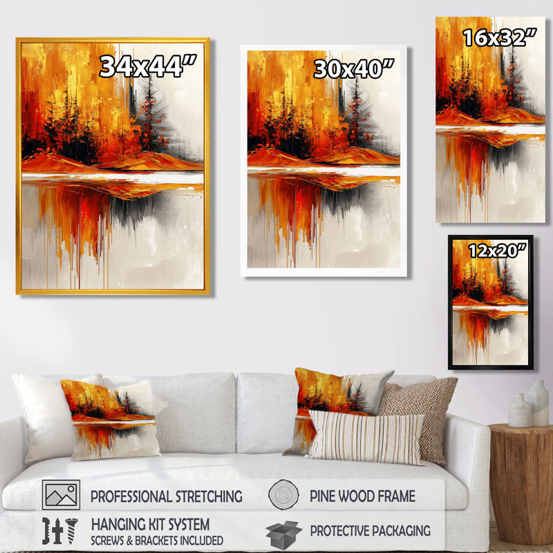 Opsincs - Landscapes Wall Art Prints, Wrapped Canvas, Does Not Apply, 20" H x 12" W