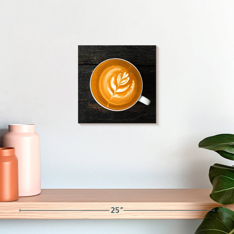Yarlin Hot Latte Coffee, 10" H x 10" W