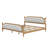 Upholstered Platform Bed with Headboard-367870349-367493765