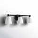 Kenn 3 Light Frosted Dimmable Vanity Light