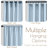 Semi Sheer Rod Pocket Farmhouse Textured Curtains-391720866-391720870