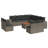  Garden Sofa Set Grey