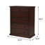 Commode à 6 tiroirs Sumerlin Cappuccino-113522059