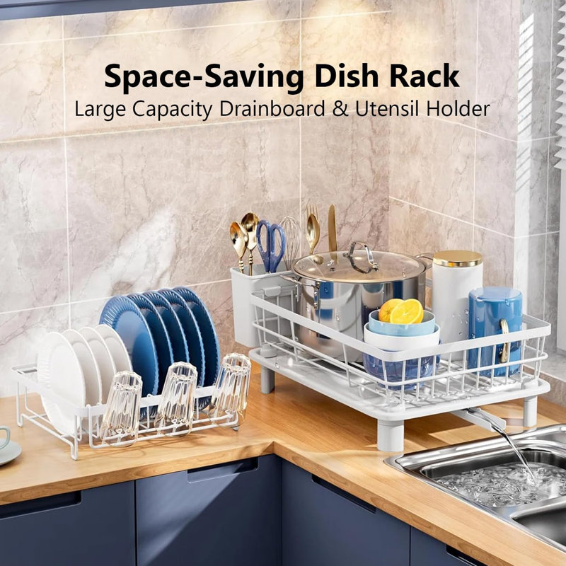 2 Tier Dish Drying Rack Drainer