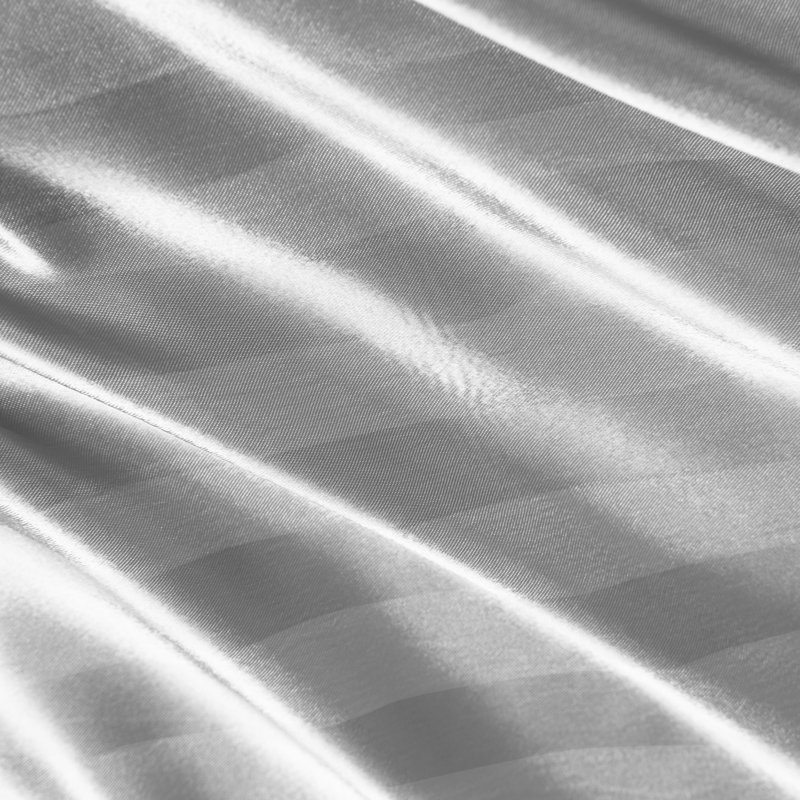 Juicy Couture Silky Satin Damask Sheet Sets, Gray, Twin XL Sheet Set