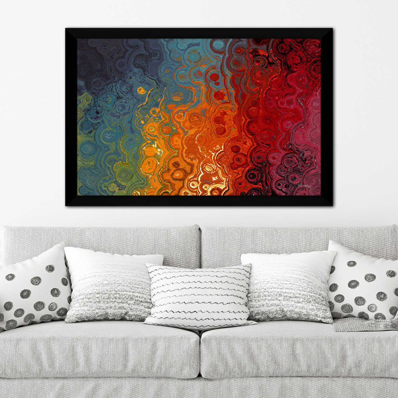"Matthew 28:19 Go (vertical)" par Mark Lawrence, reproduction sur acrylique, Cadre noir, H 21,5 po x l 27,5 po x P 0,75 po