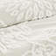 Ensemble d'édredon 3 pièces en chenille de coton capitonné blanc cassé-119181179-119181176