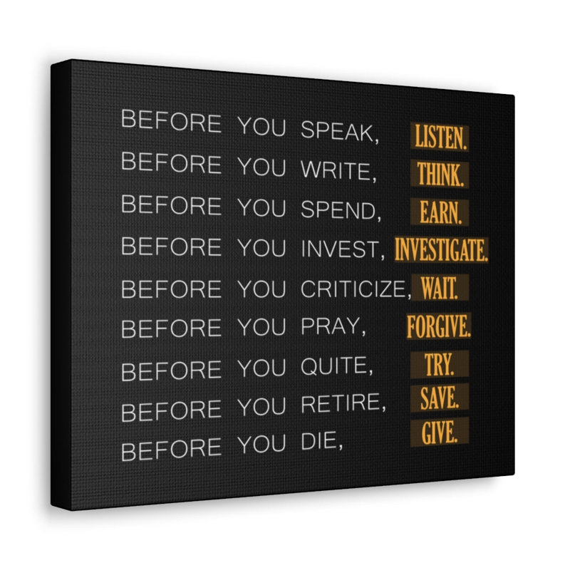 No Frame Print on Canvas, 30.48cm H x 45.72cm W