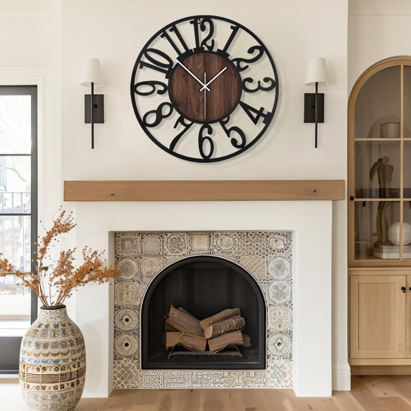Analydia Metal Wall Clock