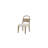 Wood Arch Back Chair - Toffee/Sand (Set Of 2)-1005556849