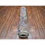 2'8"x9' Gray Extra Soft Wool Hand Knotted Afghan Super Kazak Runner Rug A98835EF2DFF426DB59C218CAB3CF12D