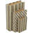 3 Piece Solid Wood Book Box Set