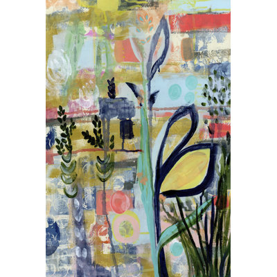 Opulent Floral Strokes V by Tara Daavettila - Painting
