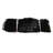 Portable Pickleball Net Set with Carry Bag and 4 Pickleball Paddles