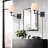 Jagdeep Plug-in/Hardwired White Swing Arm Sconce-1534469203