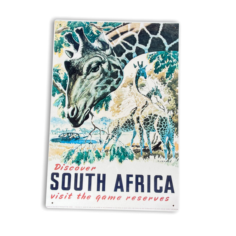 Wall Decor on Metal, 40cm H x 28cm W