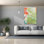 «Lotus no. 2» par Suzanne Nicoll, art mural sur toile