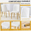 Chaises de salle à manger modernes et confortables avec un design élégant pour différentes pièces-1712420662