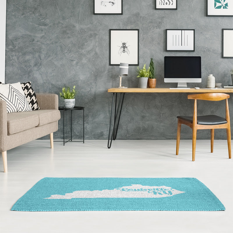 Tapis bleu louisville kentucky, Rectangle 2 pi x 3 pi, Oui