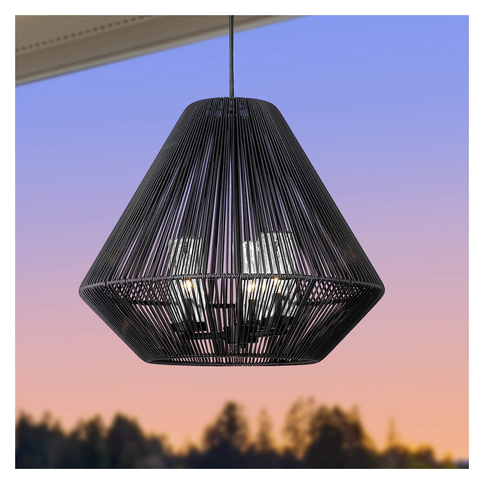 Ornette Outdoor Metal Pendant