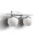 Colford 2 Light Frosted Dimmable Vanity Light