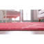 Tapis rose à motif géométrique Devin-1802325266