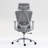 High Back Mesh Office Chair with Adjustable Lumbar Support and Breathable Comfort for Enhanced Ergonomics and Productivity