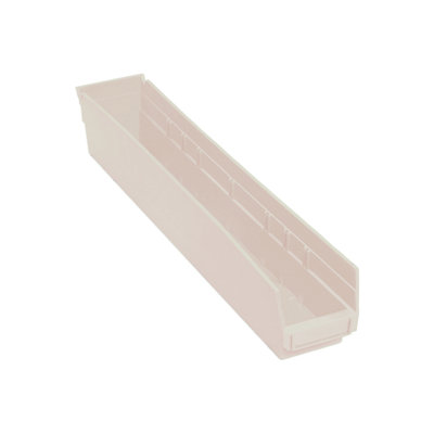 178B80CF6D224F88A10AC13F5412E7C3 Rangement économique pour bacs ivoire L 24 po x l 5 po x H 4 po