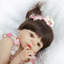 Adorable poupée mignonne réaliste en silicone souple Reborn