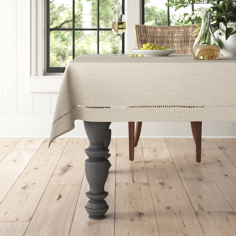 Cowen Solid Color Tablecloth, 104" x 65"