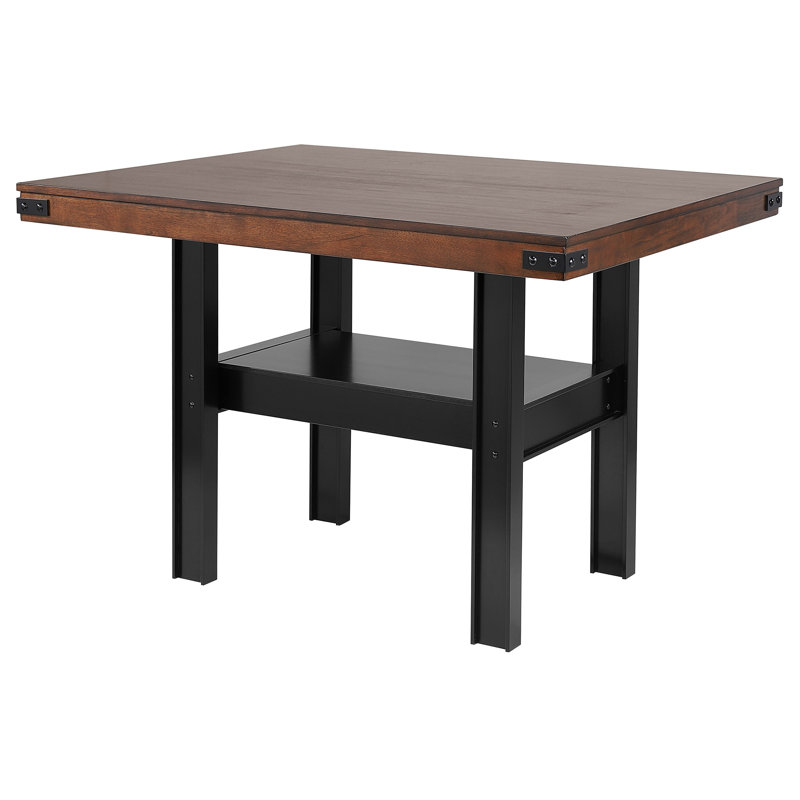 Ensemble de salle à manger 5 pièces à hauteur de comptoir Mango Oak