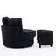 Swivel Armchair with Footstool-262025177