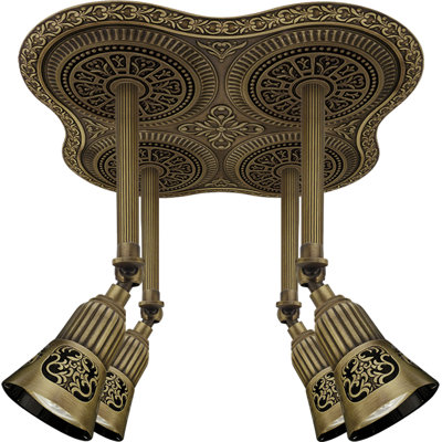 Fluellen LED Semi Flush Mount