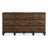 Drawer Dresser With Shaped Mirror