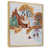 Toile naturelle avec cadre flottant