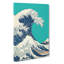 The Great Wave Off Kanagawa by Hokusai - Wrapped Canvas Print-61879653
