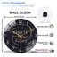 Horloge murale 12 po
