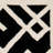 Rodgers Hand Woven Flat Weave Wool/Cotton Geometric Rug in Black/Ivory-1634926083