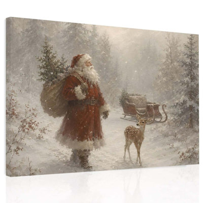 1 Piece Wrapped Canvas Wall Art