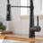Kitchen Faucet With Pull Down Sprayer, Single Handle Single Lever Kitchen Sink Faucet