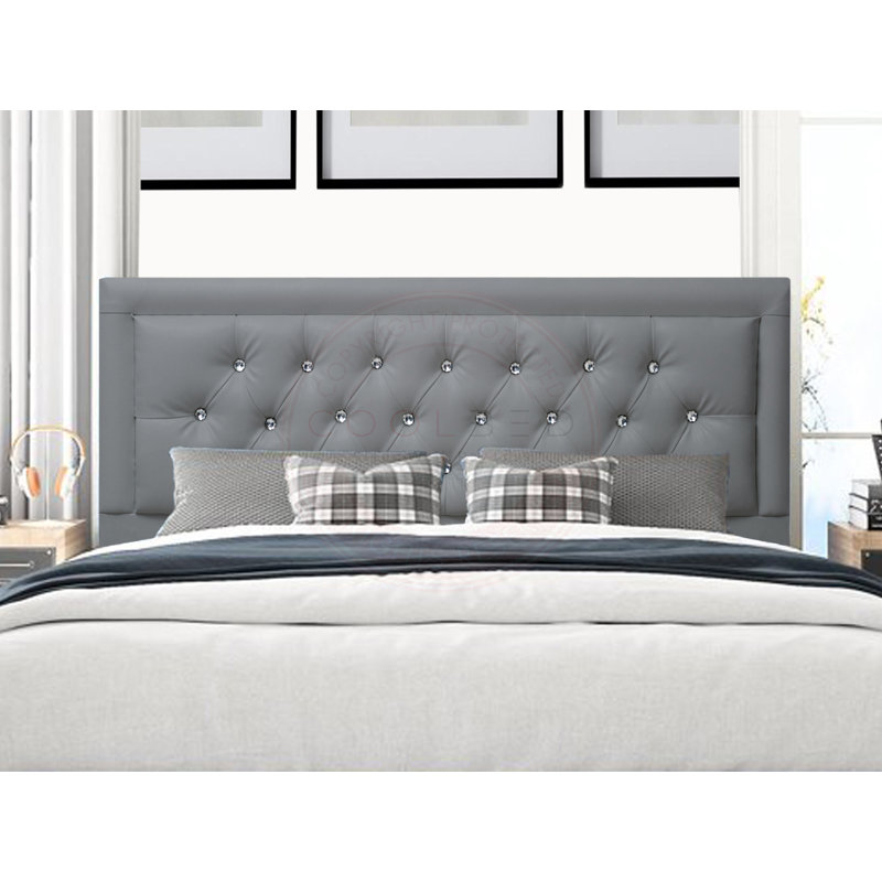 Lechlade Upholstered Headboard, Single (3'), Red