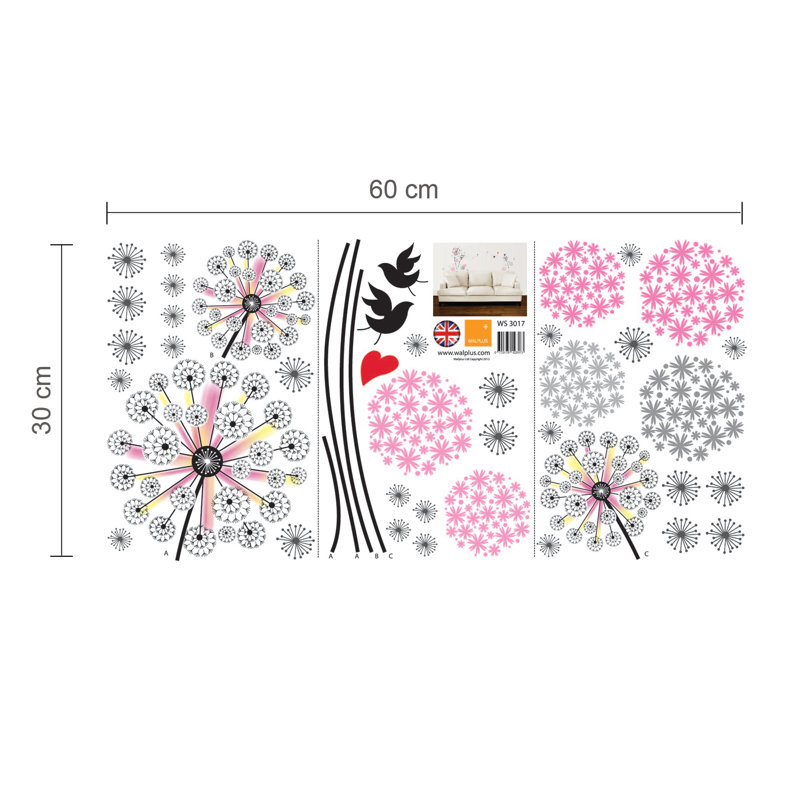 Plants & Flowers Wall Decal