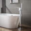 Robinet de baignoire monocommande à fixation au sol avec douche à main-82601657