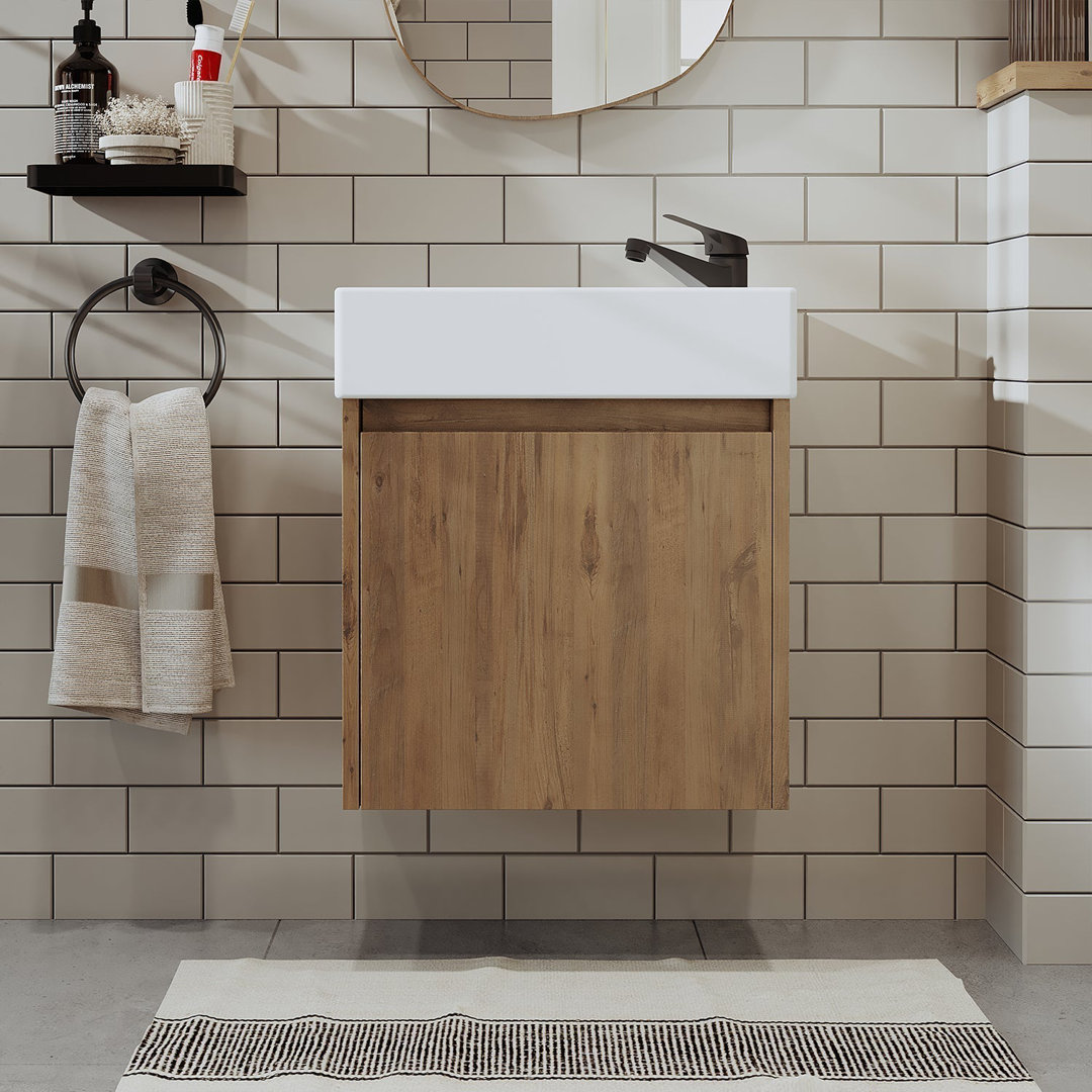 Bittencourt Cloakroom Vanity Unit with Washbasin